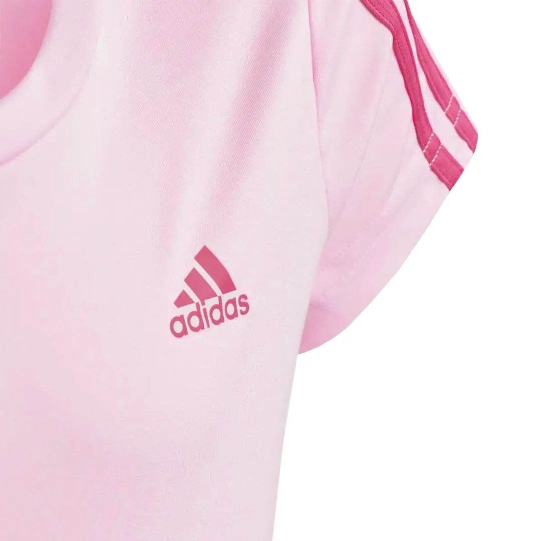 adidas - Girls' (Junior) Designed 2 Move 3-Stripes T-Shirt (HM4472)