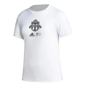 adidas - Women's Toronto FC Short Sleeve Pregame T-Shirt (H49788)
