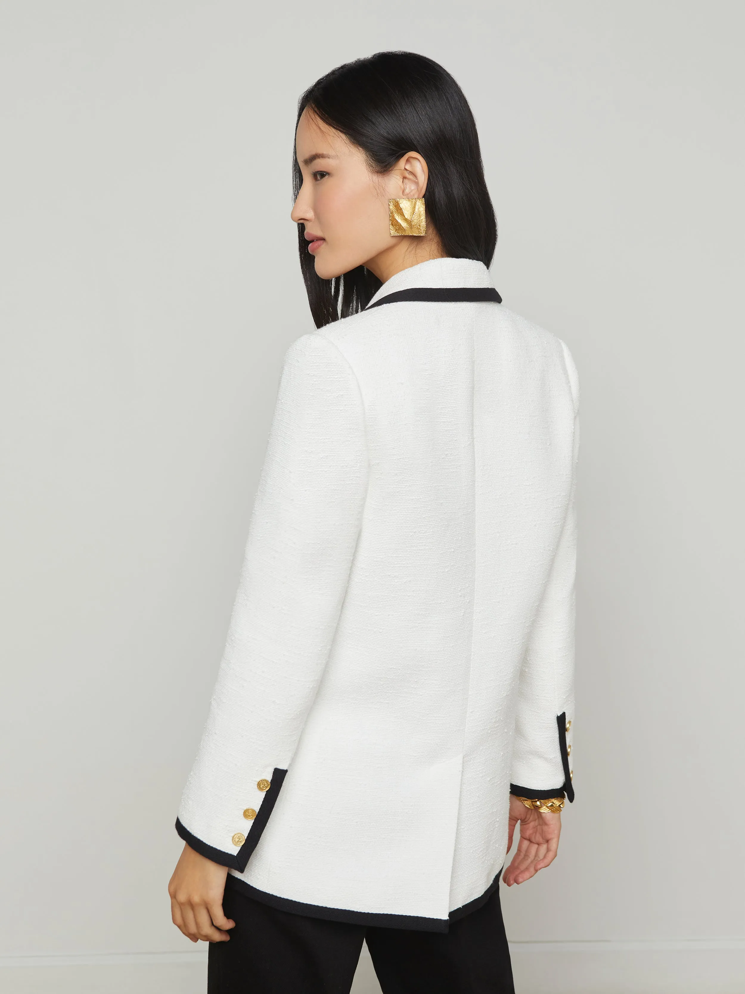 Aimee Oversized Tweed Blazer