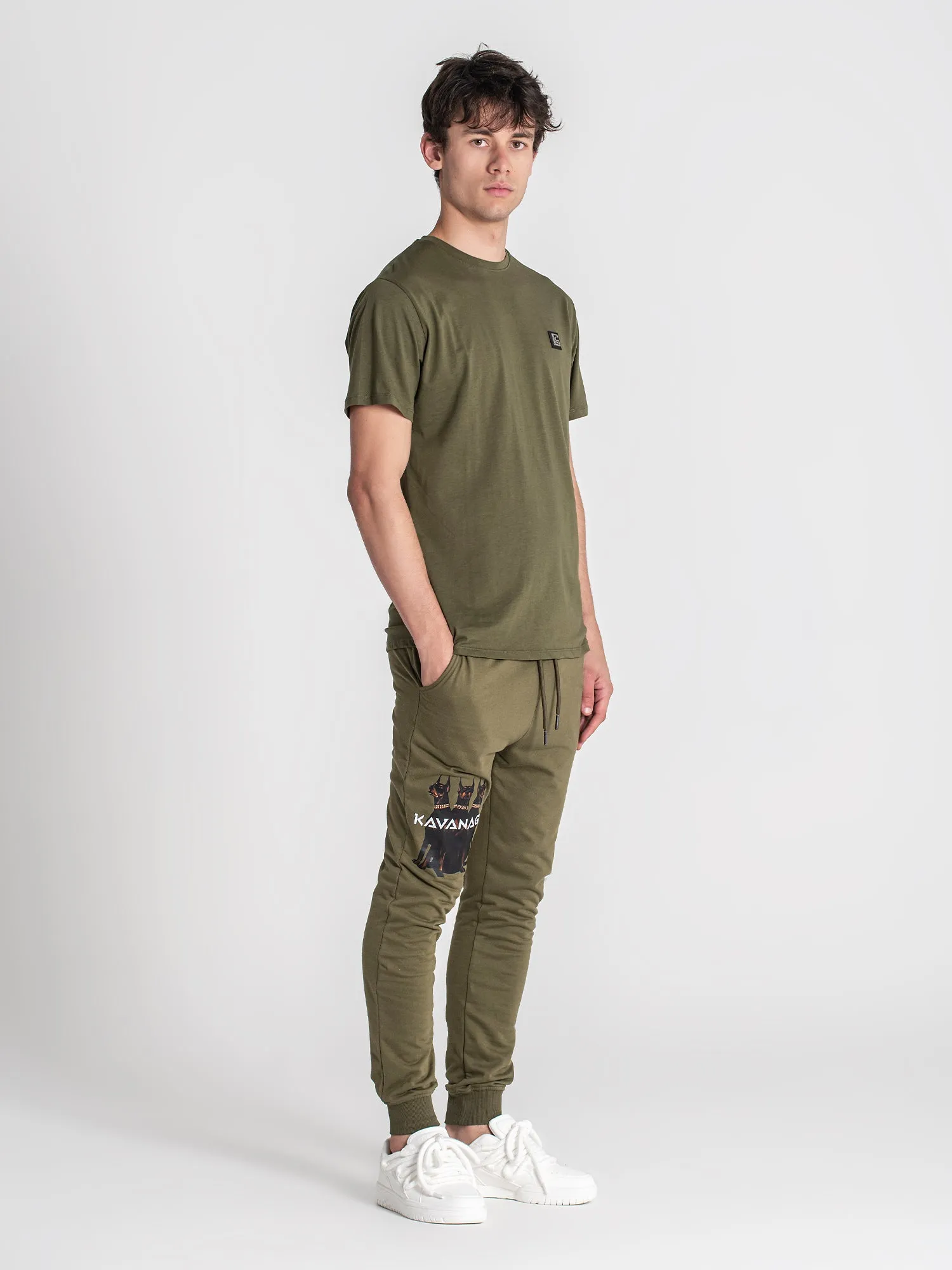 Army Green Anger Tee