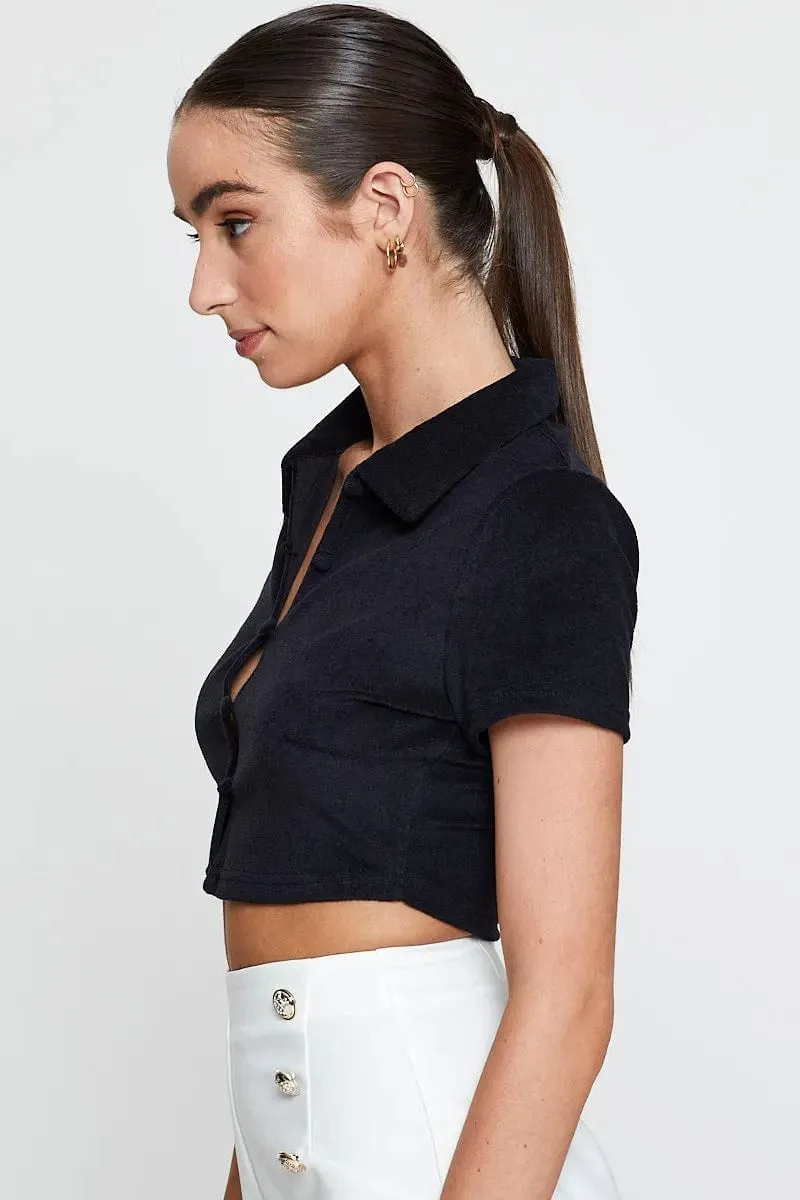 Black T Shirt Short Sleeve
