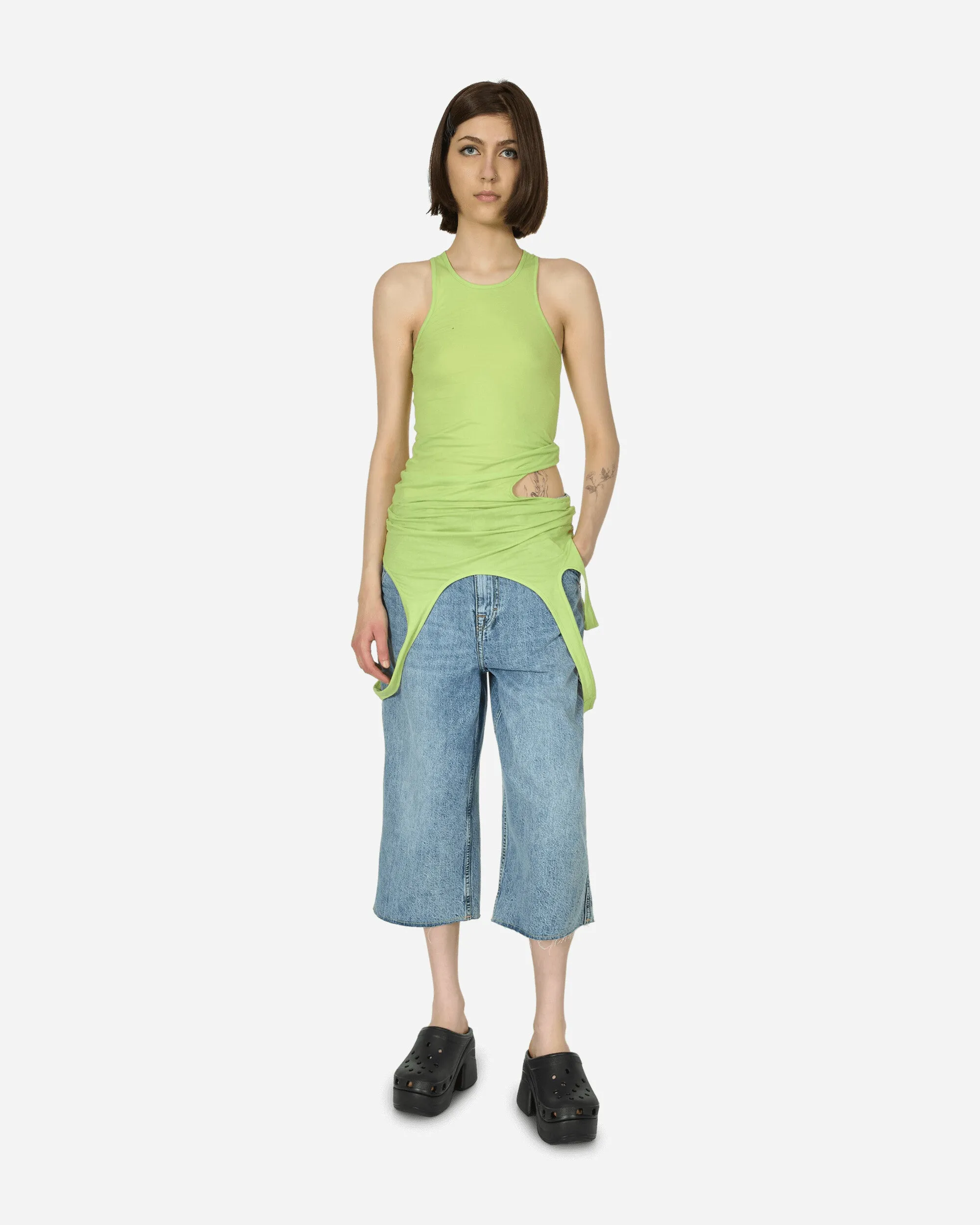 Cal Tank Top Lime