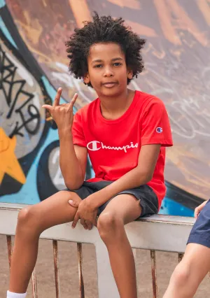 Champion Kids’ Script Short Sleeve Tee