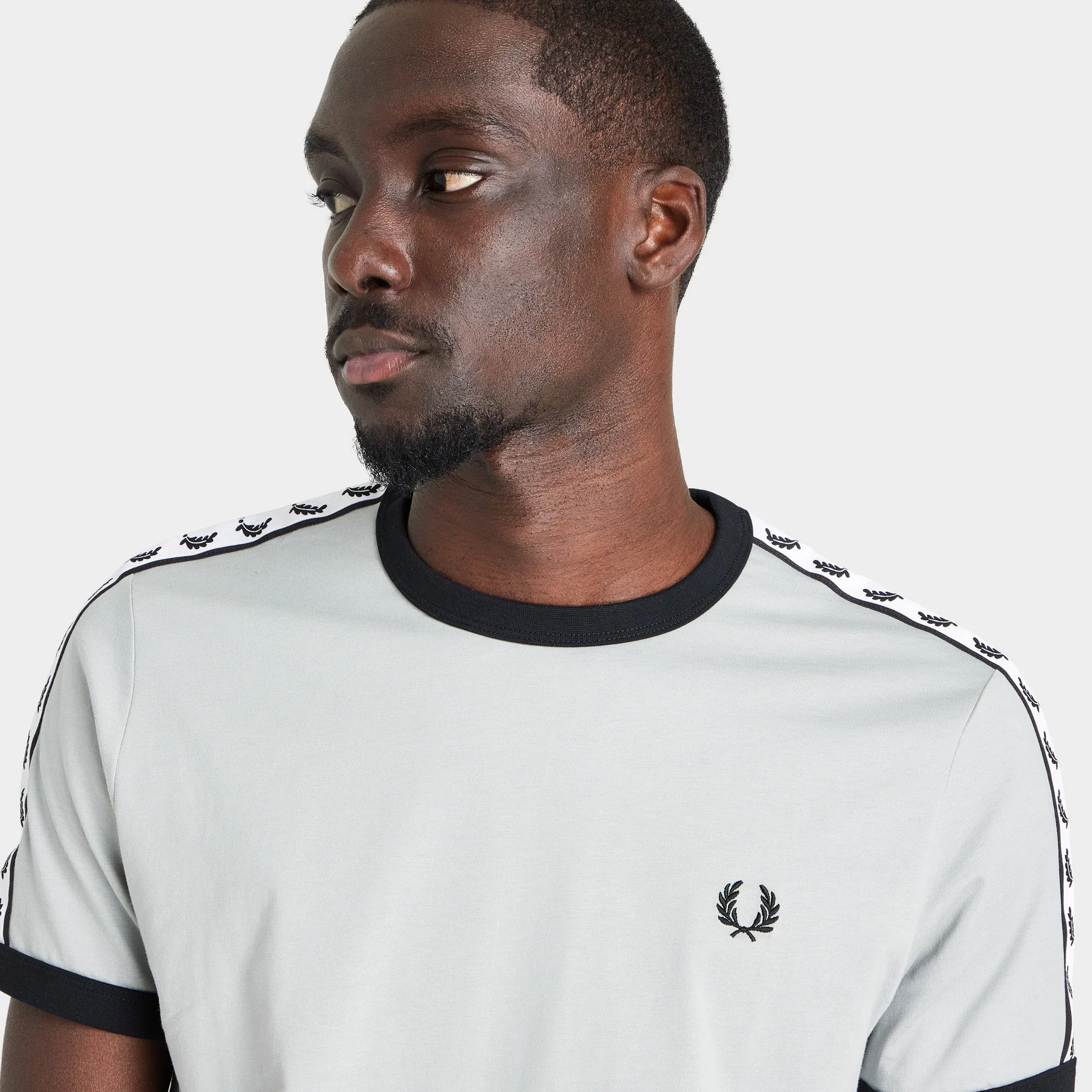 Fred Perry Taped Ringer T-shirt / Limestone