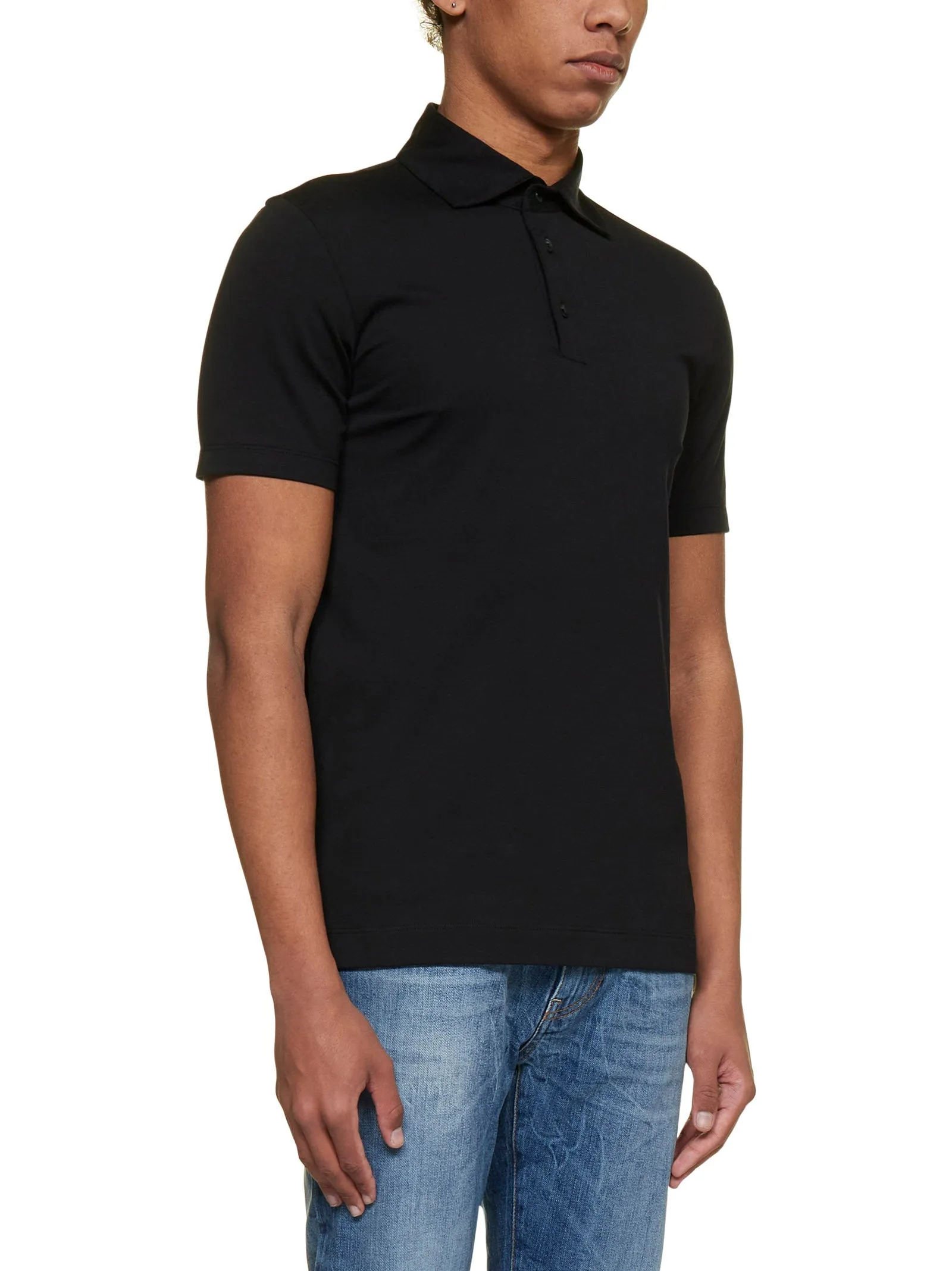 Malo Straight Hem Classic Polo Shirt