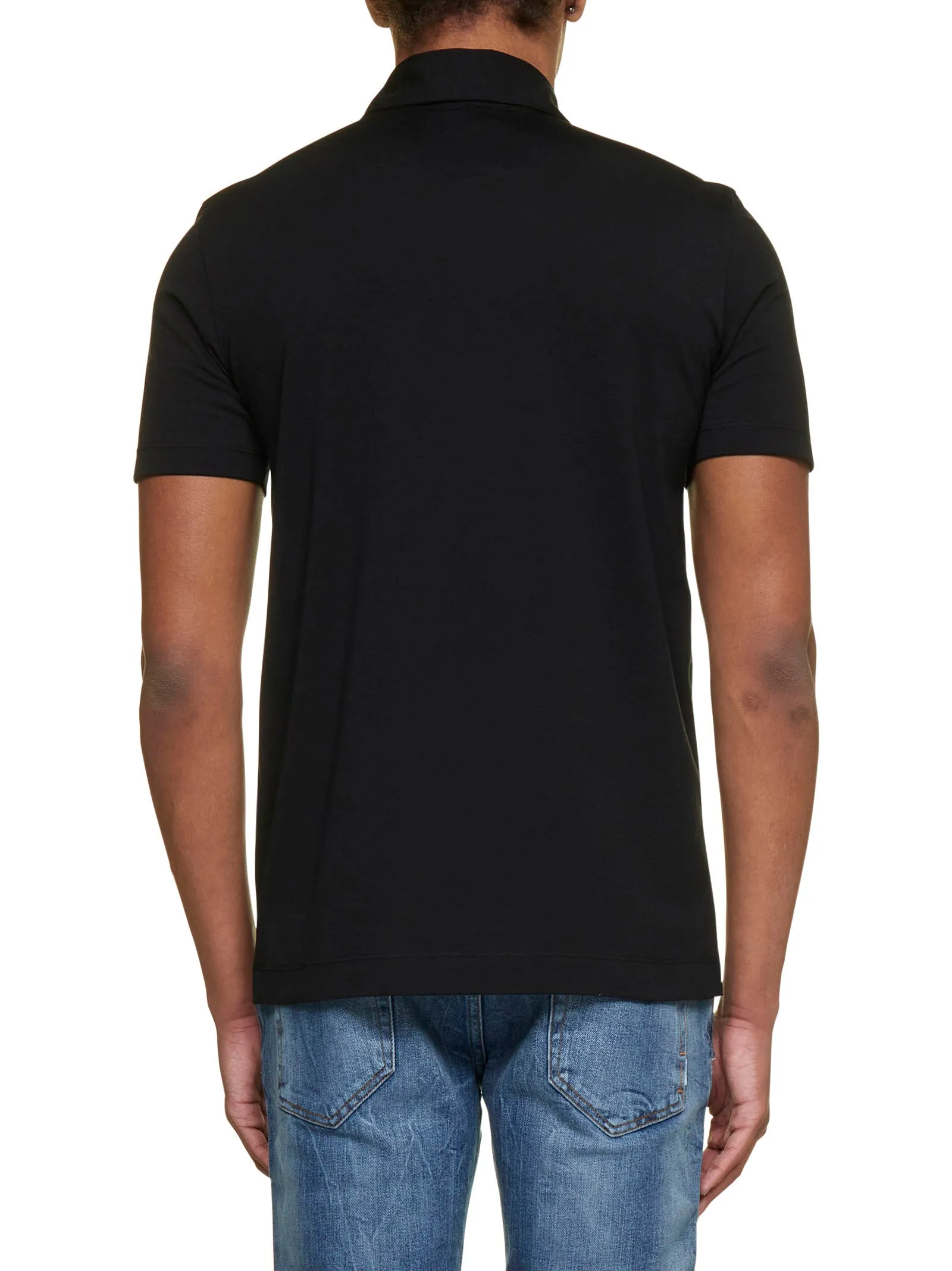 Malo Straight Hem Classic Polo Shirt