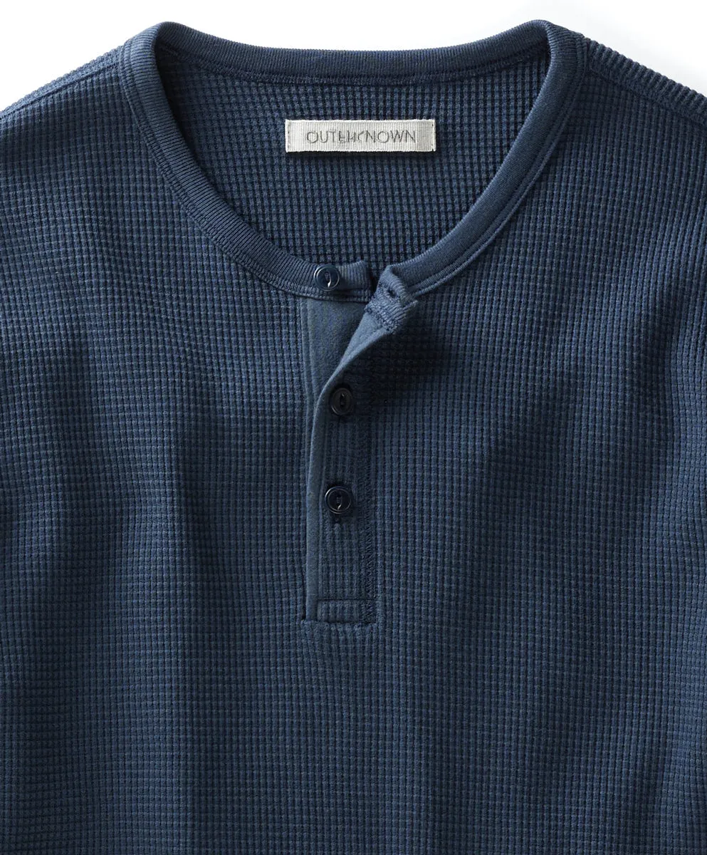 Maritime Waffle Henley - Outerworn