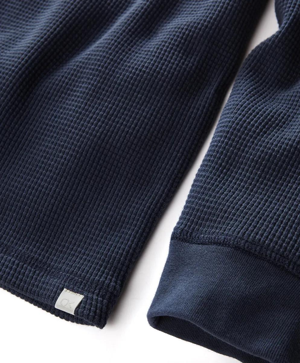 Maritime Waffle Henley - Outerworn