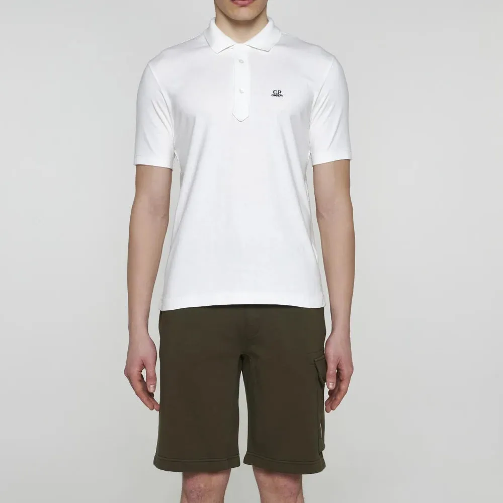 Men's 1020 Jersey Polo Shirt Gauze White