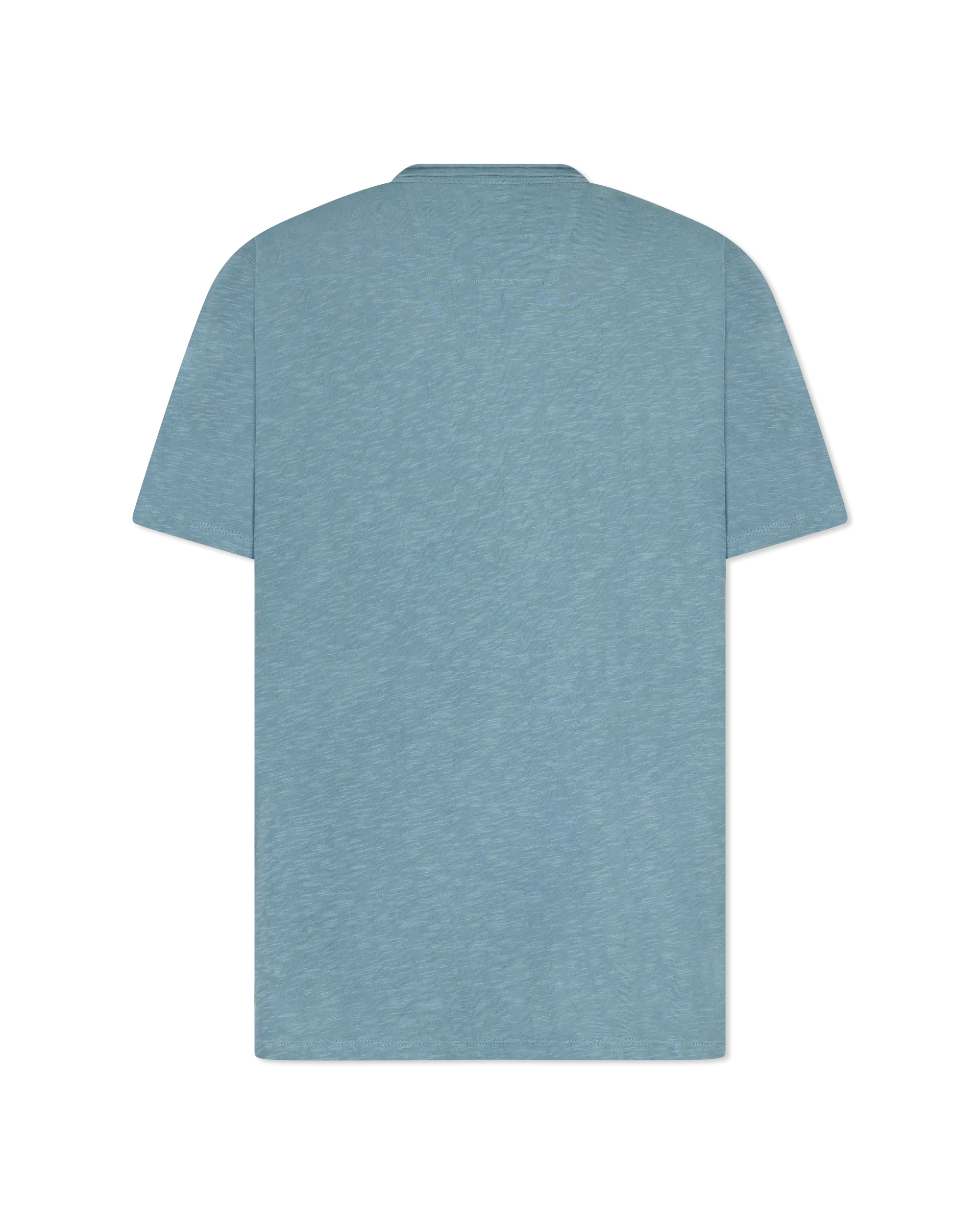 Miles Raw Edge Slub V-Neck T-Shirt