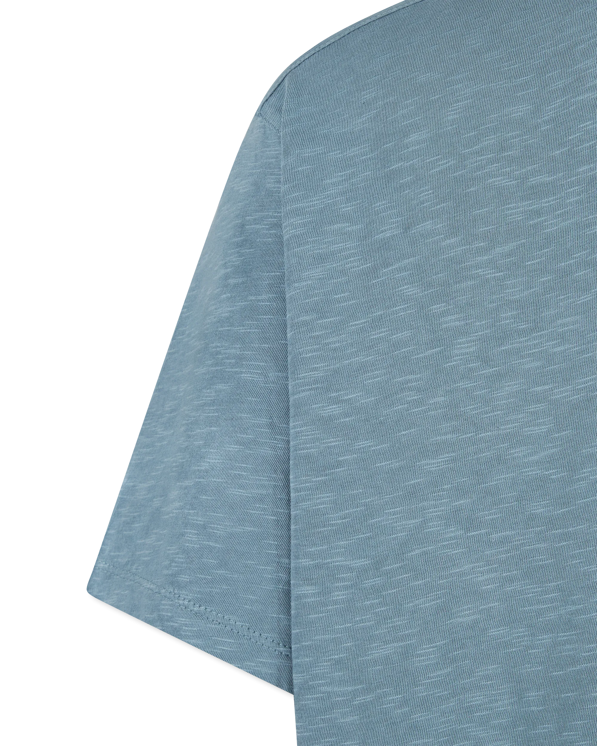 Miles Raw Edge Slub V-Neck T-Shirt