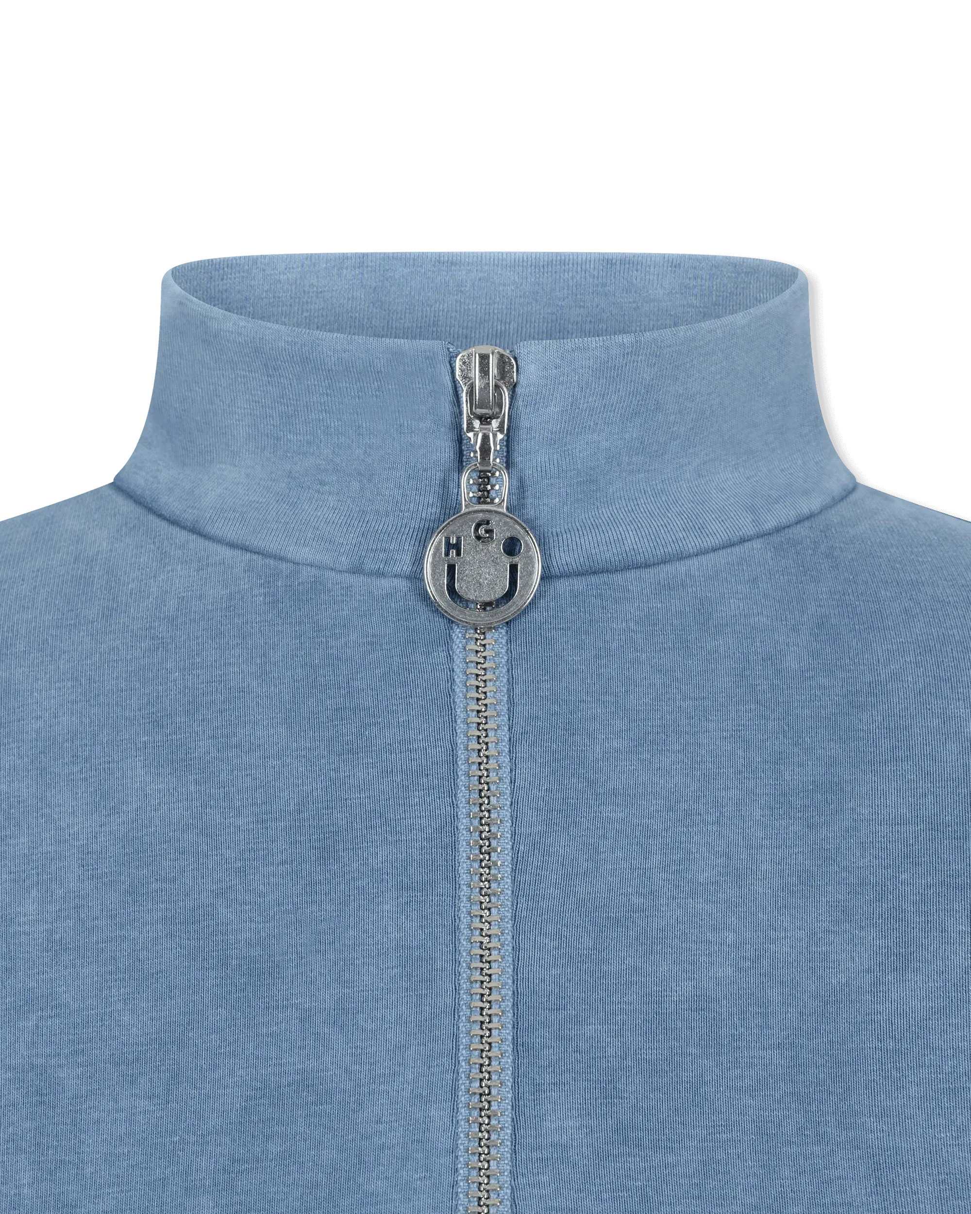 Nalinia Half Zip Turtleneck Top