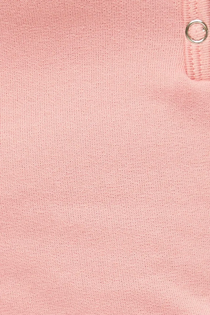 Orange Terry Towel Track Short Lounge Set