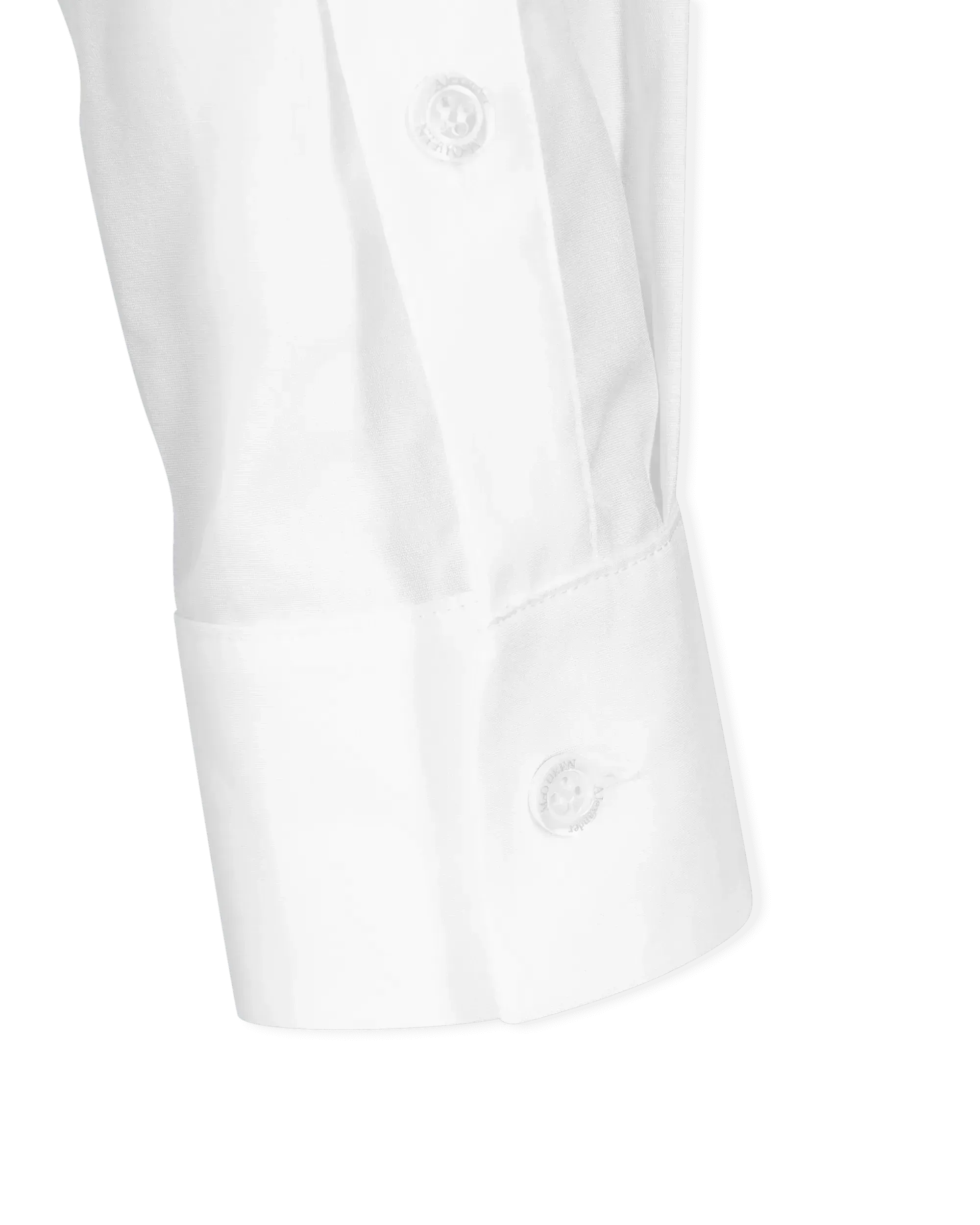 Organic Poplin Asymmetrical Ruffled Shirt