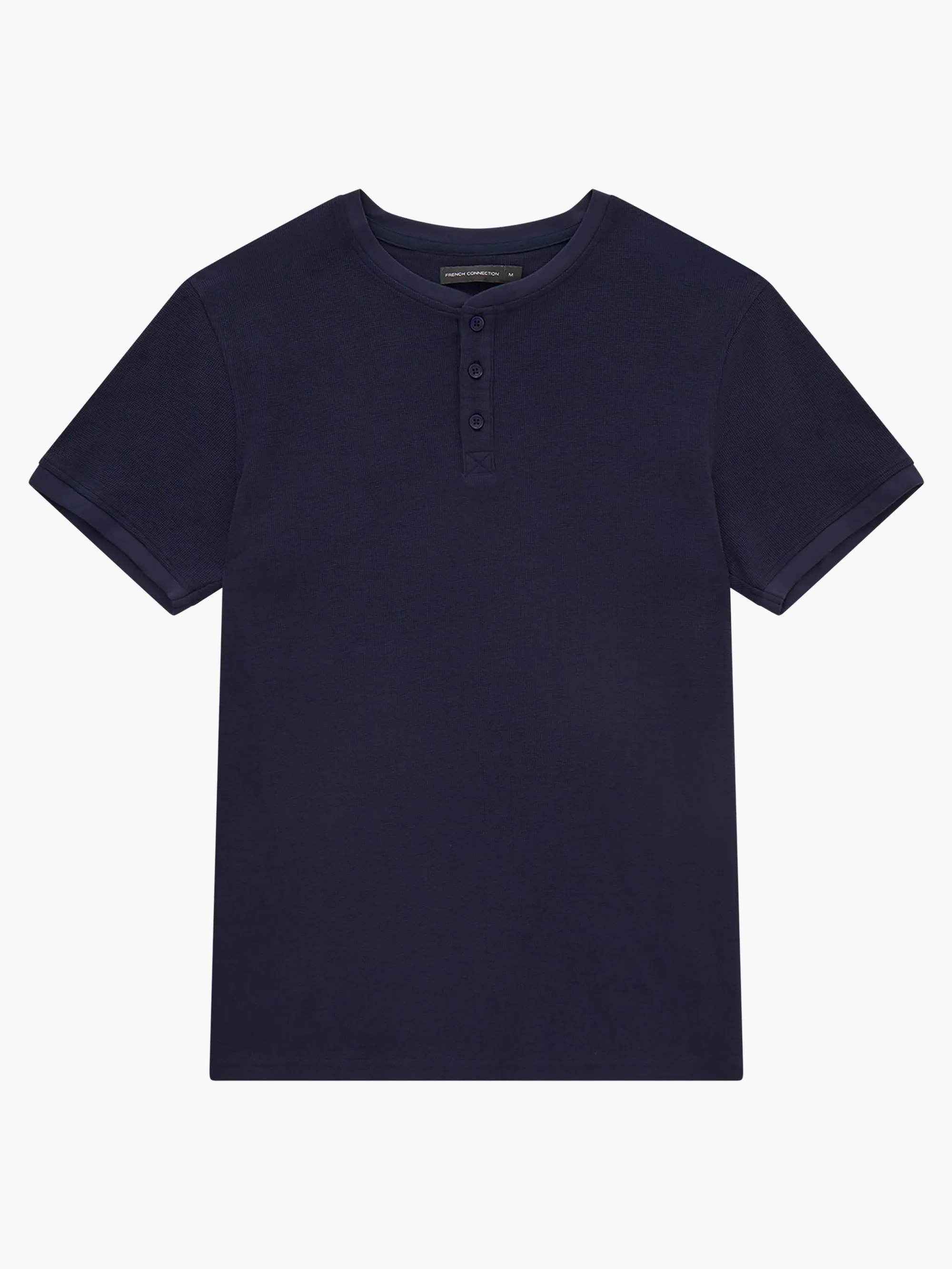 Pique Micro Henley T-Shirt