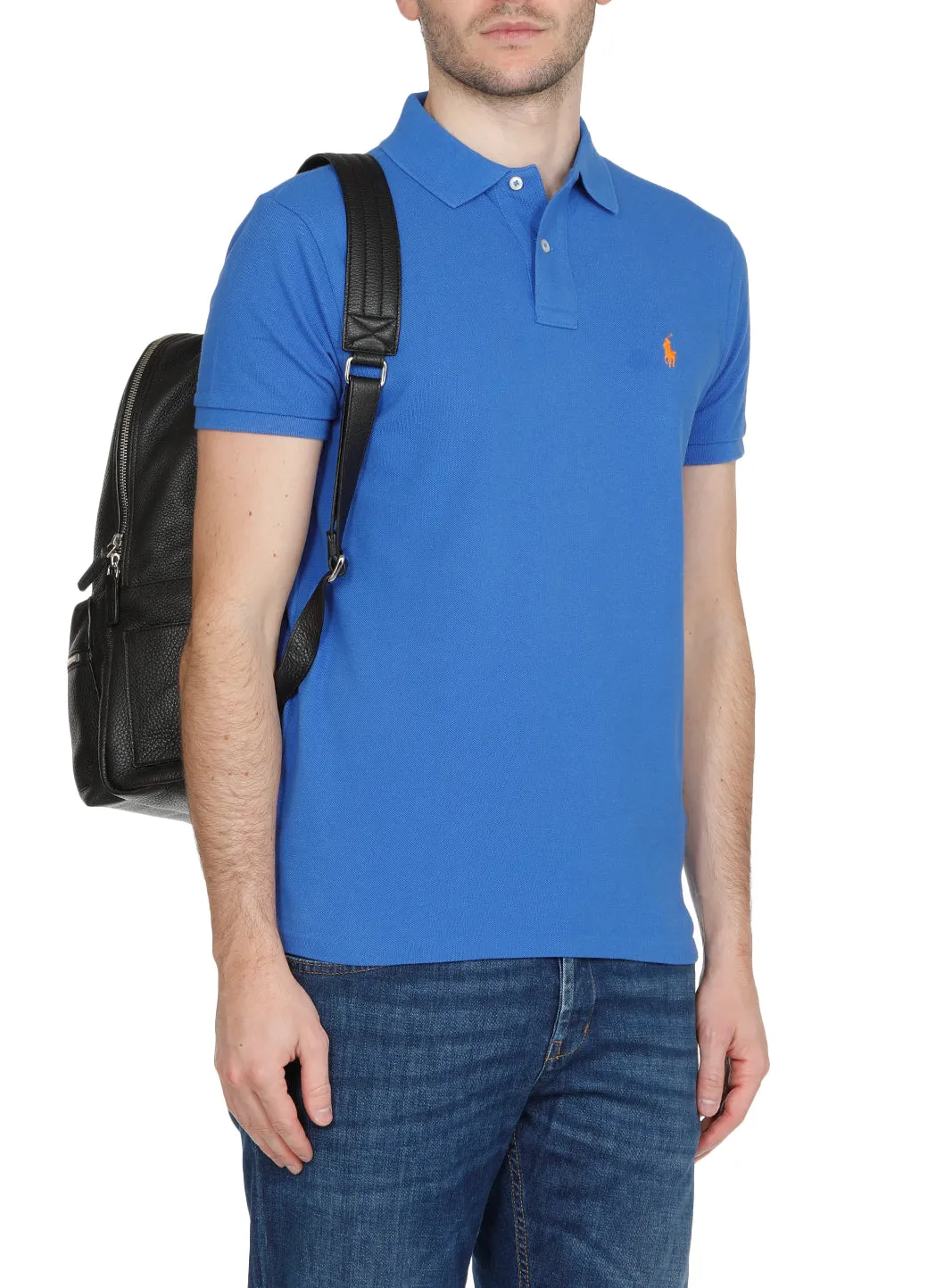 Polo Ralph Lauren Logo Slim-Fit Polo Shirt