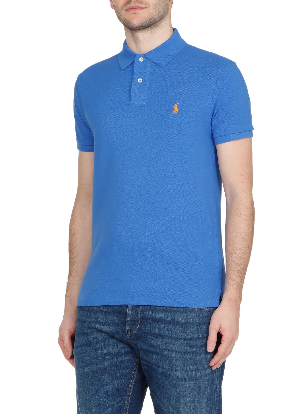 Polo Ralph Lauren Logo Slim-Fit Polo Shirt