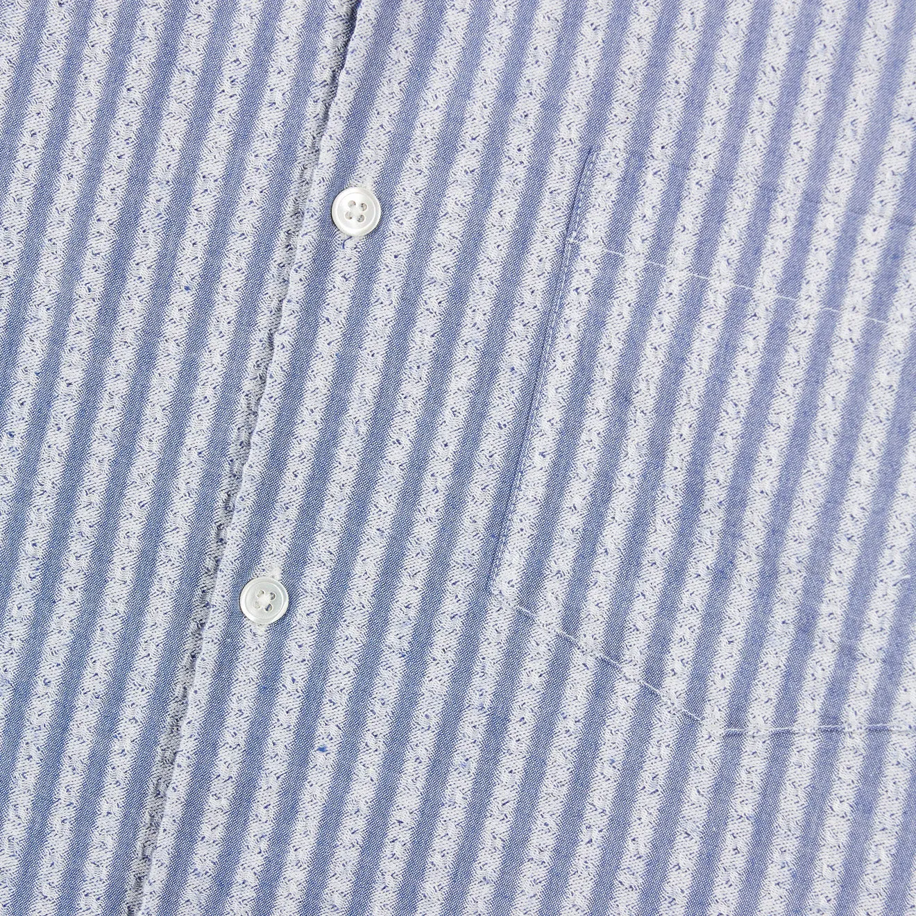 Portuguese Flannel Shirt Jacquard Chambray