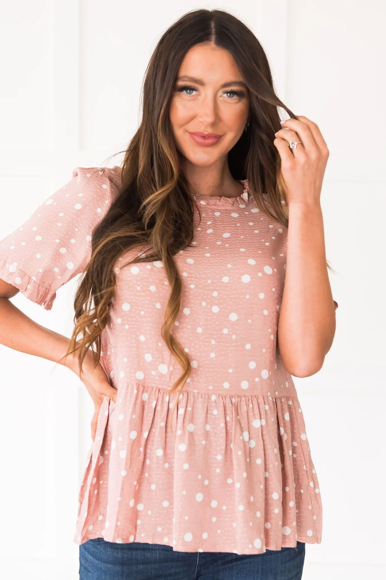 Precious Moments Modest Blouse