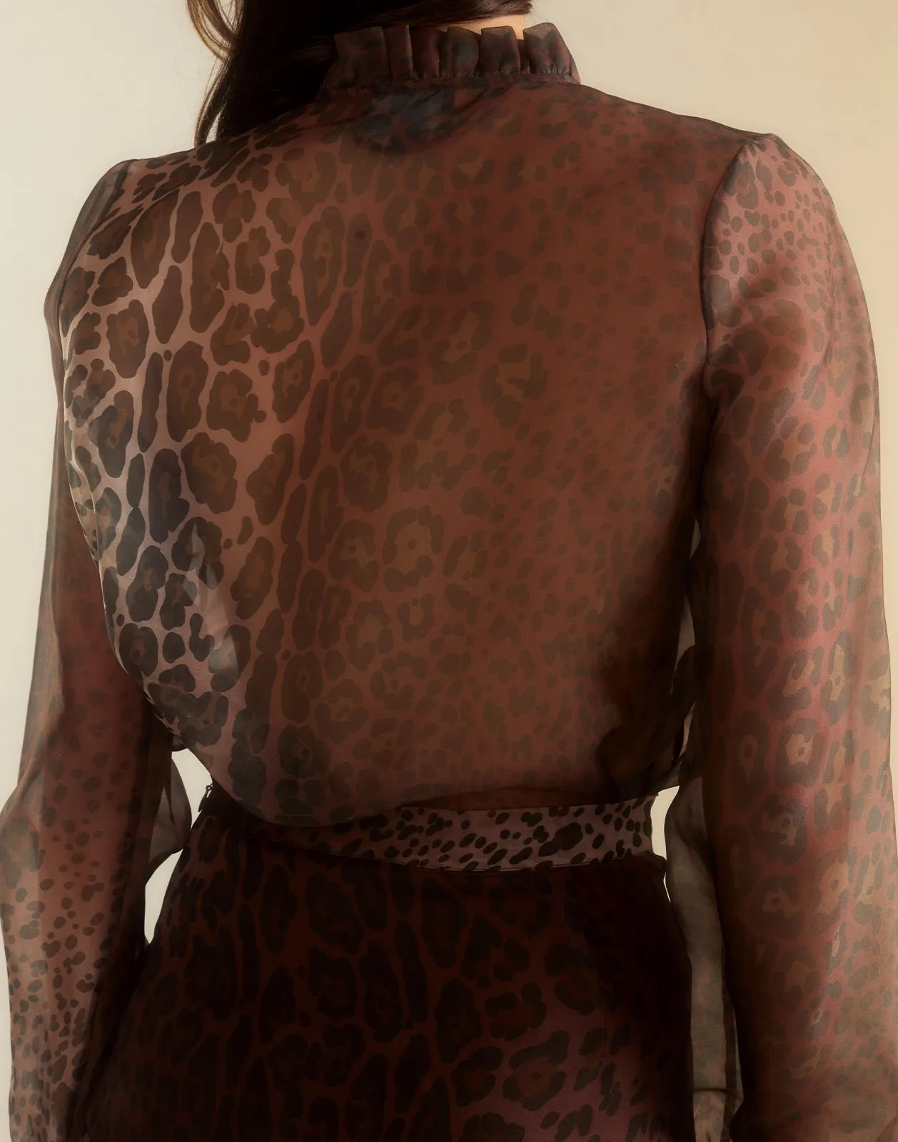 Prim Silk Organza Blouse