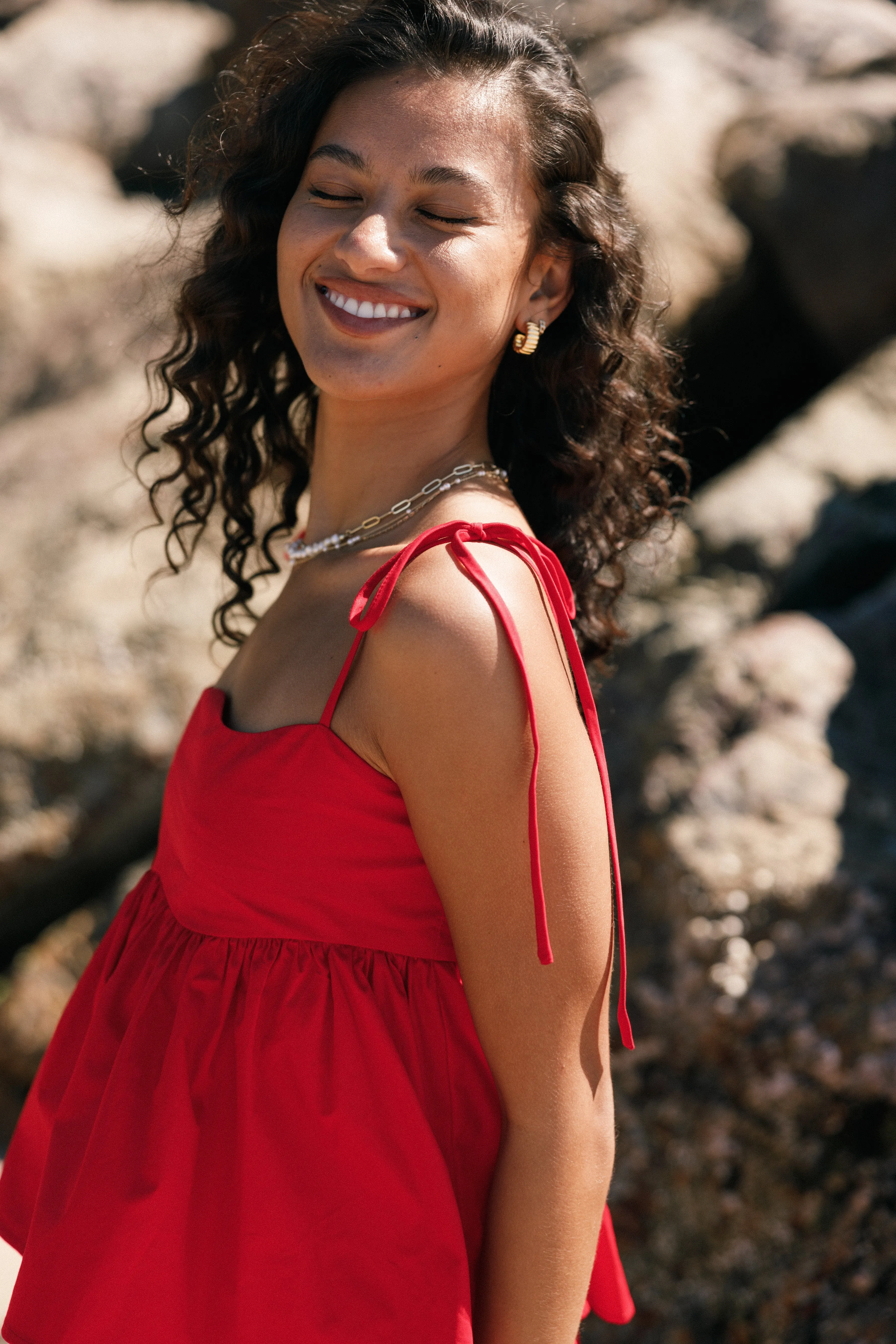 Ricci Top - Red