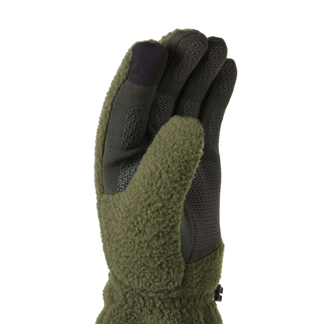 Sealskinz Hoveton WP Sherpa Fleece Glove Olive