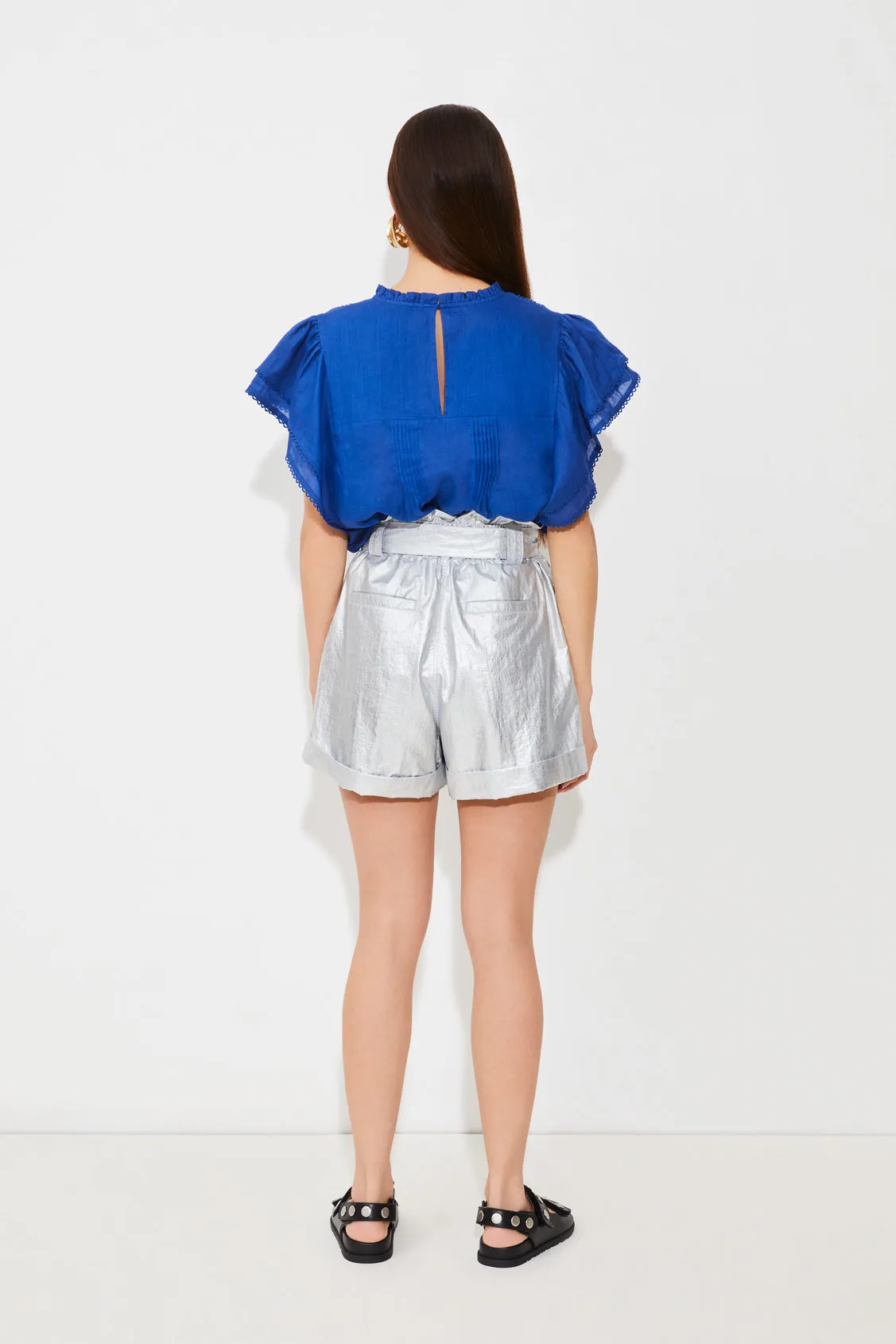 Subenassi Silver Belted Short
