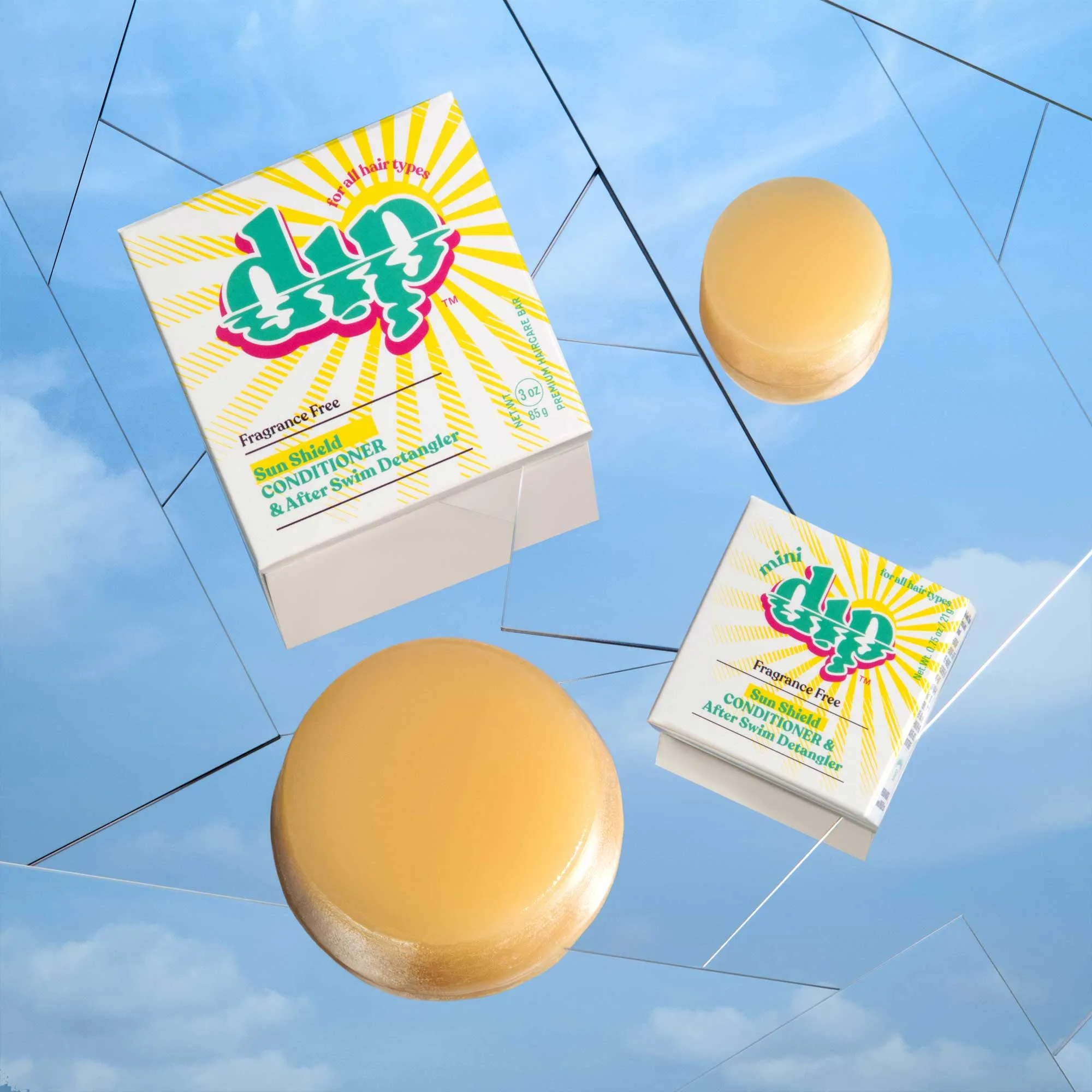 Sun Shield: Conditioner Bar & After Swim Detangler