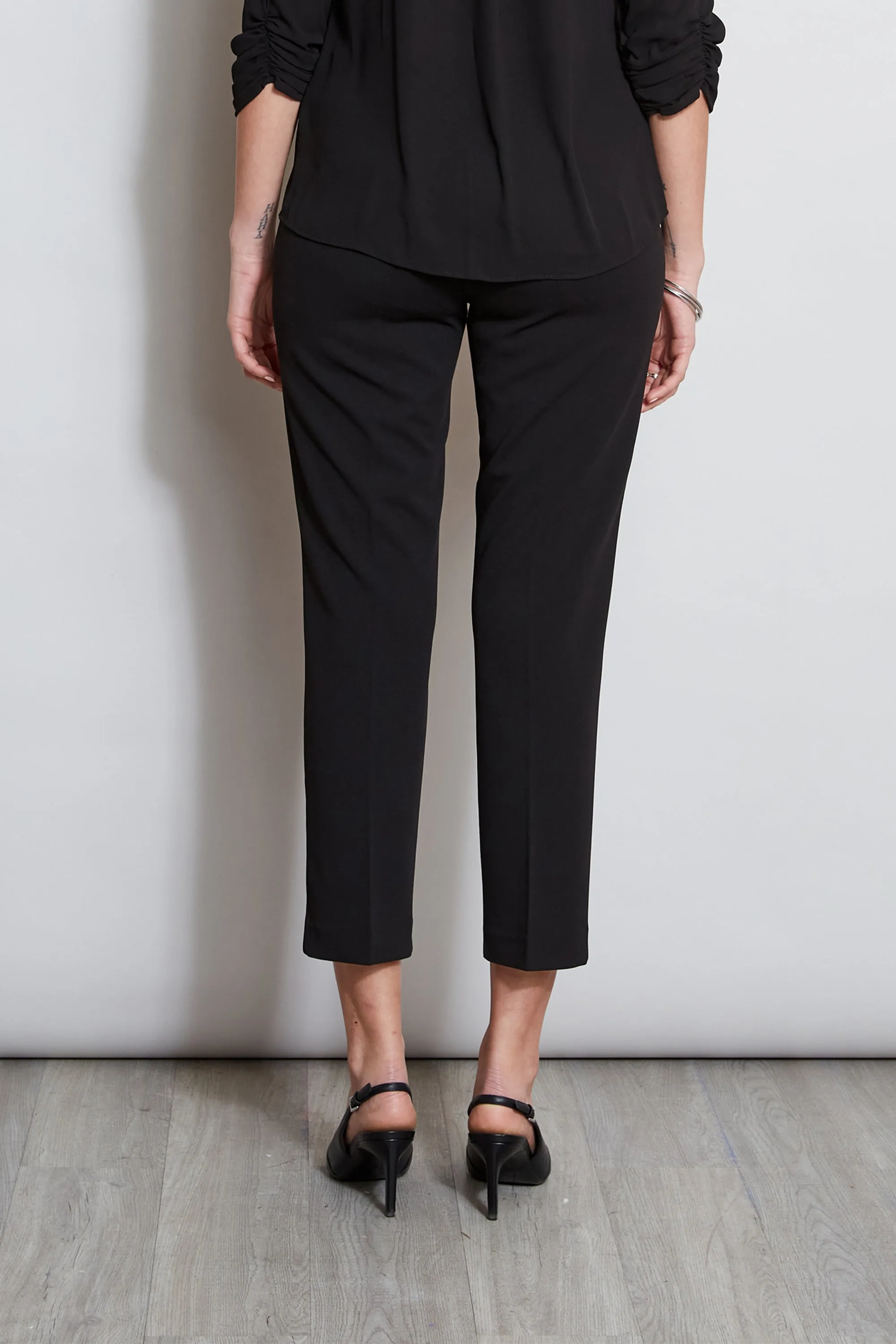 T-Tahari Slim Fit Pull On Pants
