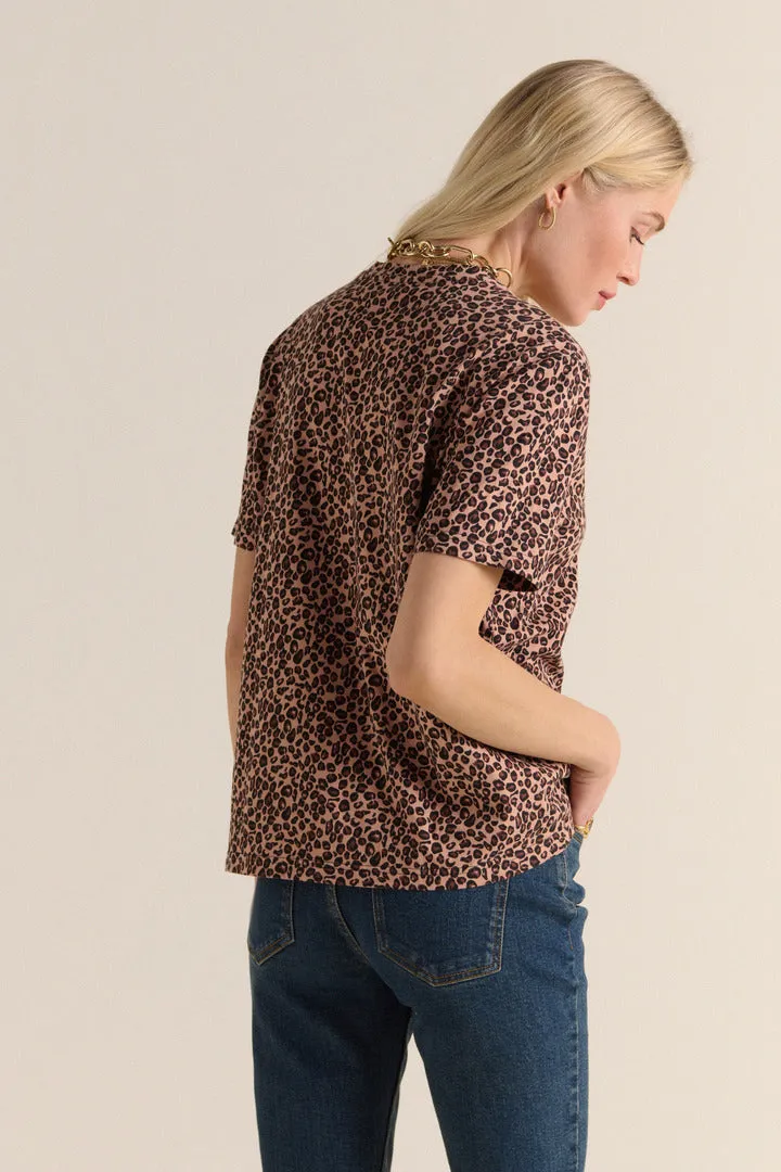 Tee-shirt Bree léopard