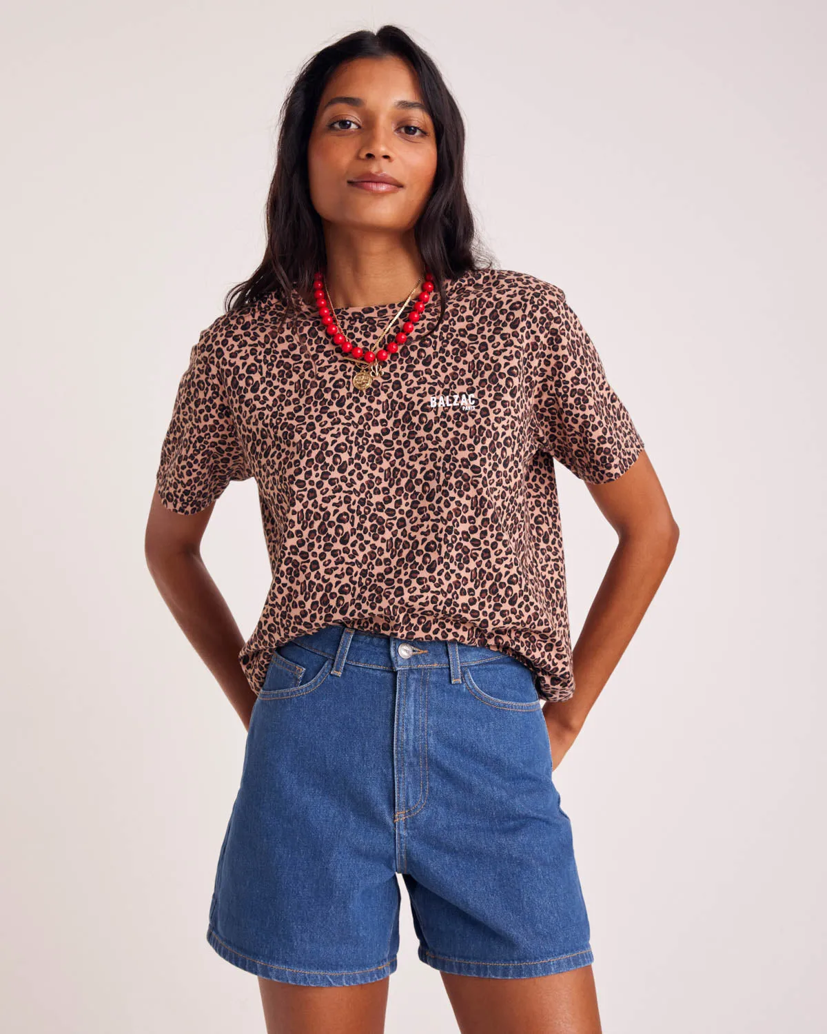 Tee-shirt Bree léopard