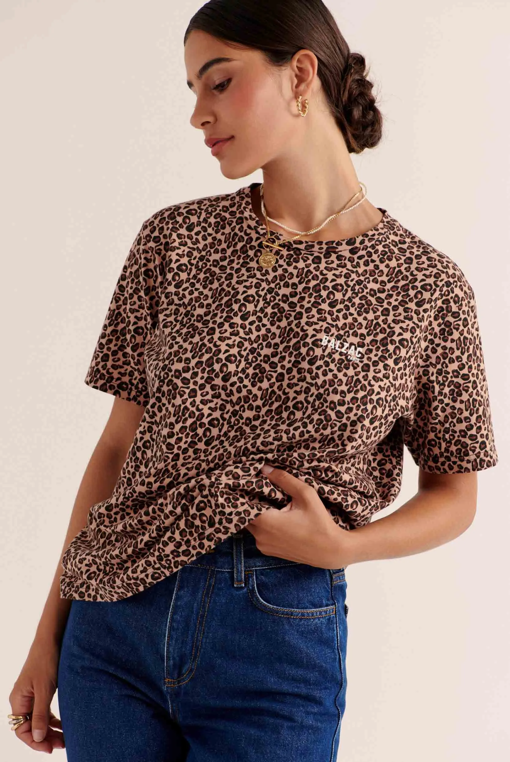 Tee-shirt Bree léopard