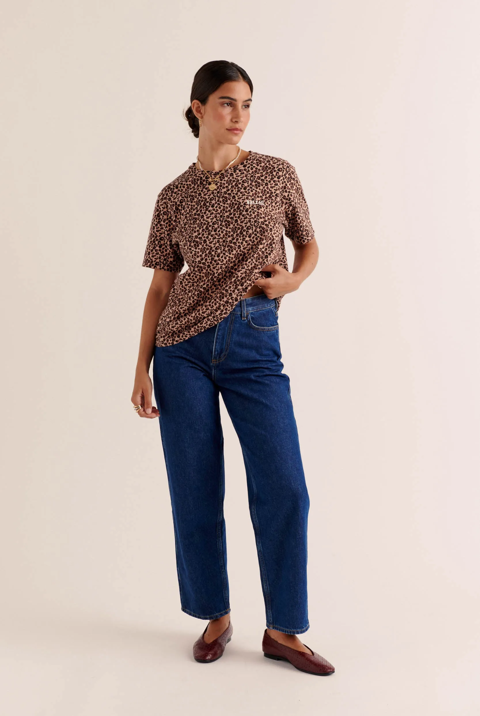 Tee-shirt Bree léopard