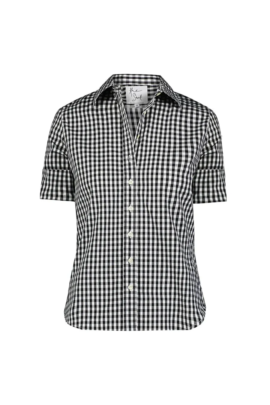 The Short Sleeve Shirt Black/White Check