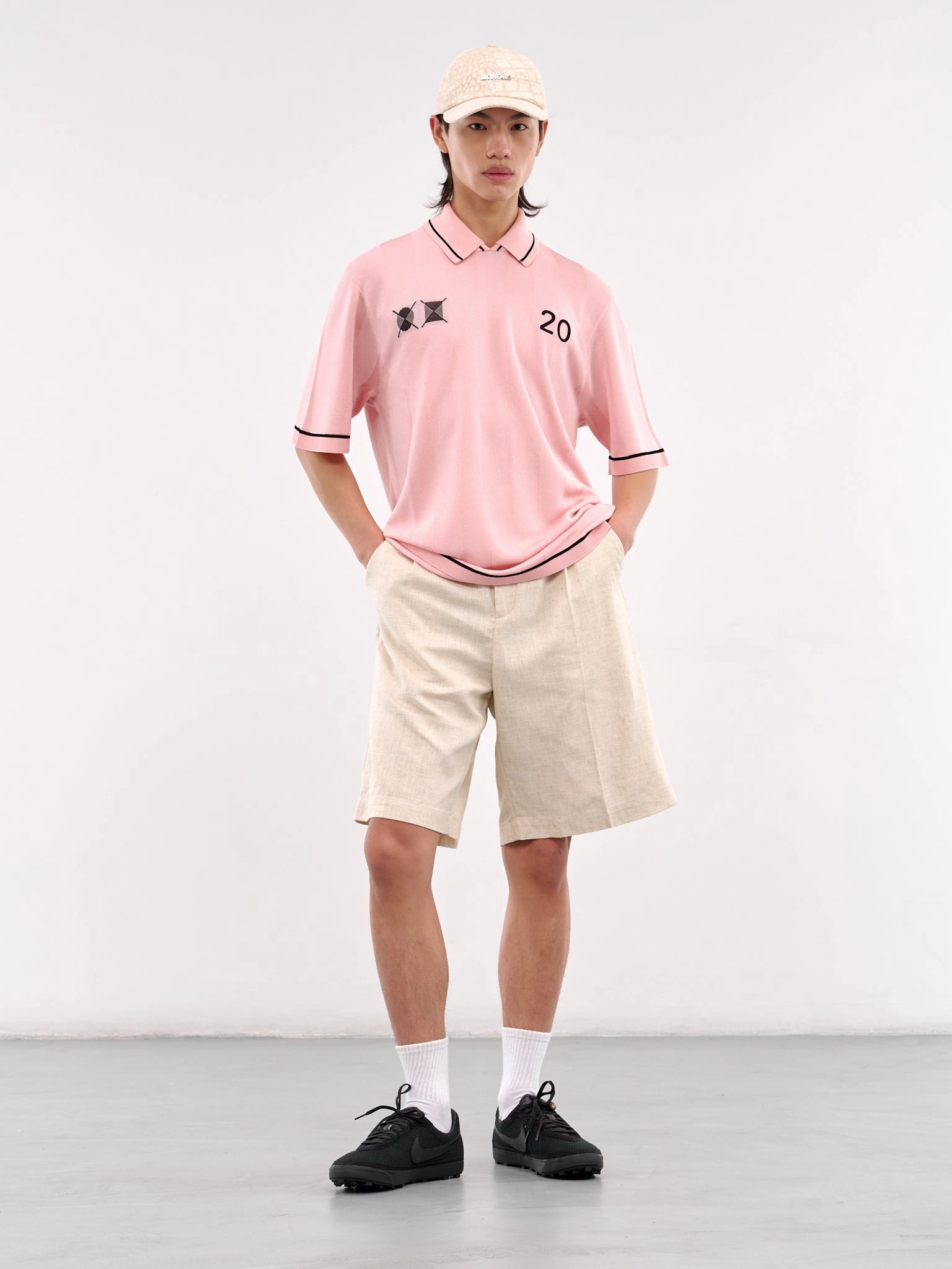 The Liga Polo Shirt (255KN542-2432-LIGHT-PINK)
