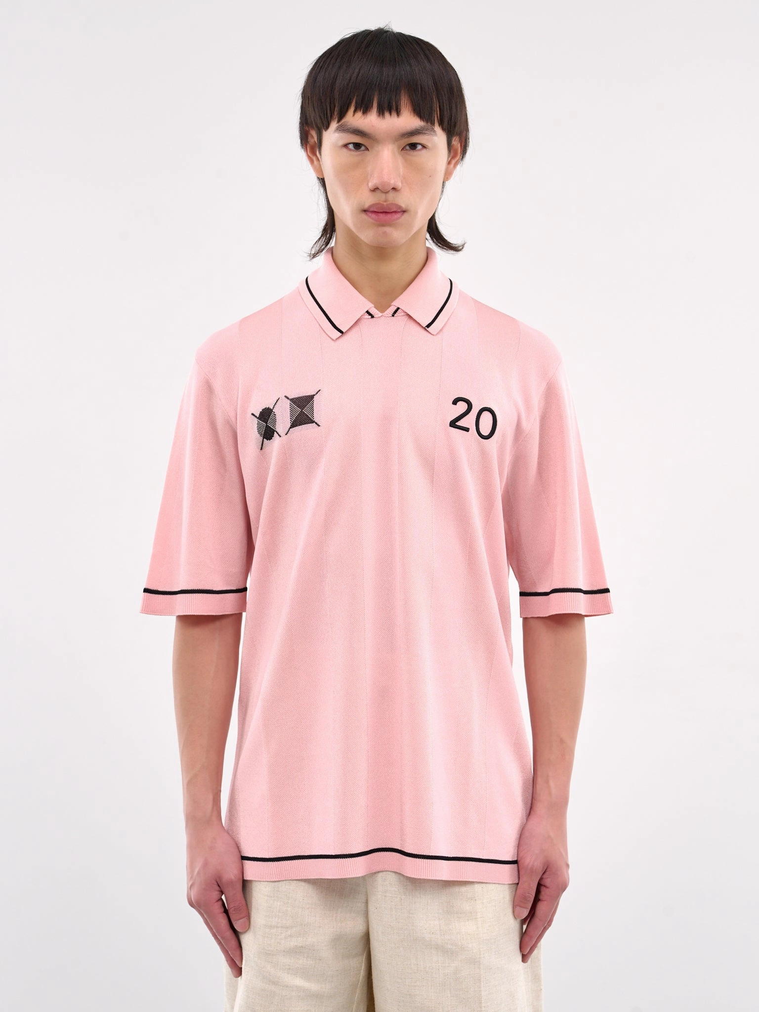 The Liga Polo Shirt (255KN542-2432-LIGHT-PINK)