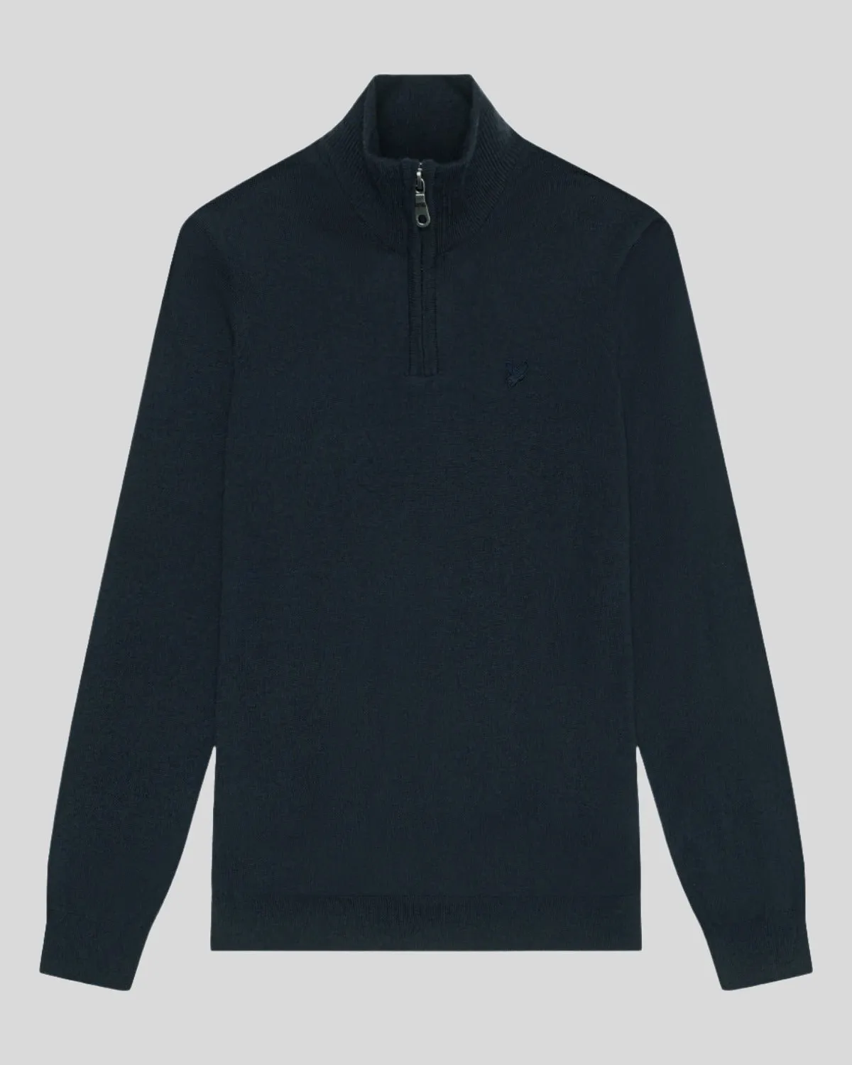 Tonal Eagle Merino 1/4 Zip Jumper