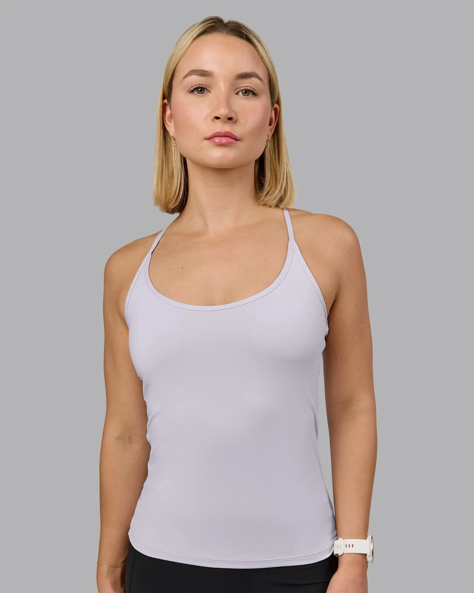 Transition CloudFLX Shelf Bra Tank - Soft Grey