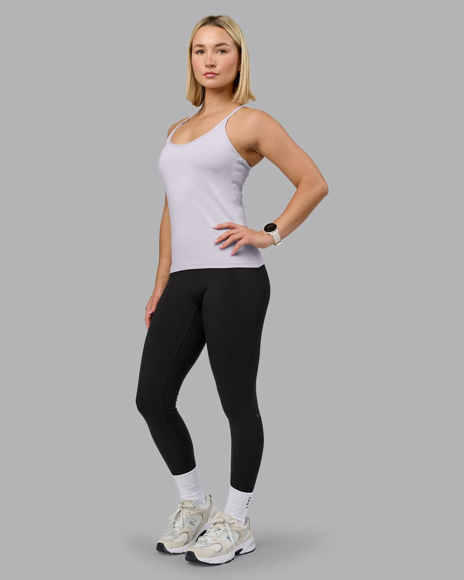 Transition CloudFLX Shelf Bra Tank - Soft Grey