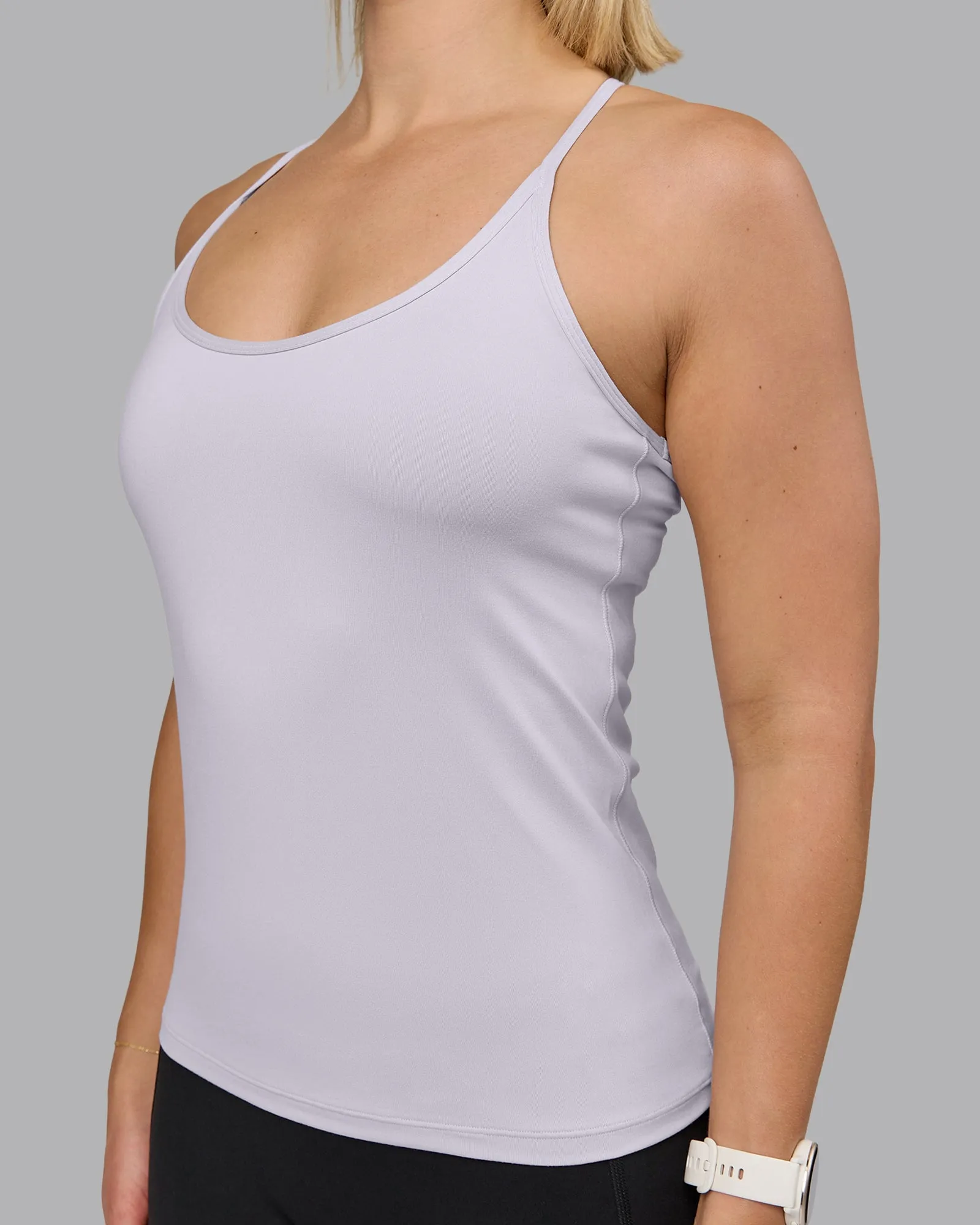 Transition CloudFLX Shelf Bra Tank - Soft Grey