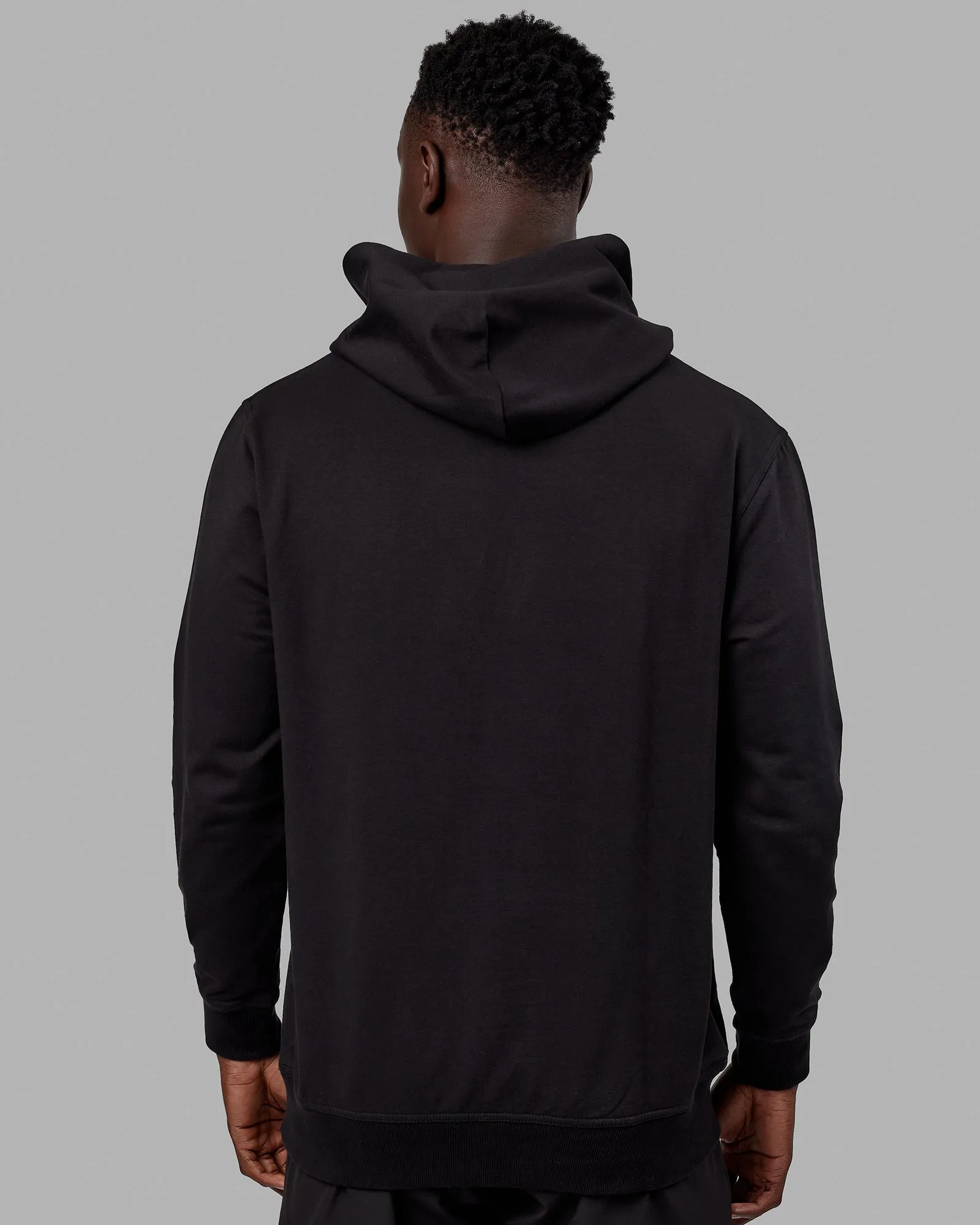 Unisex Strength FLXFLeece Hoodie - Black-Black