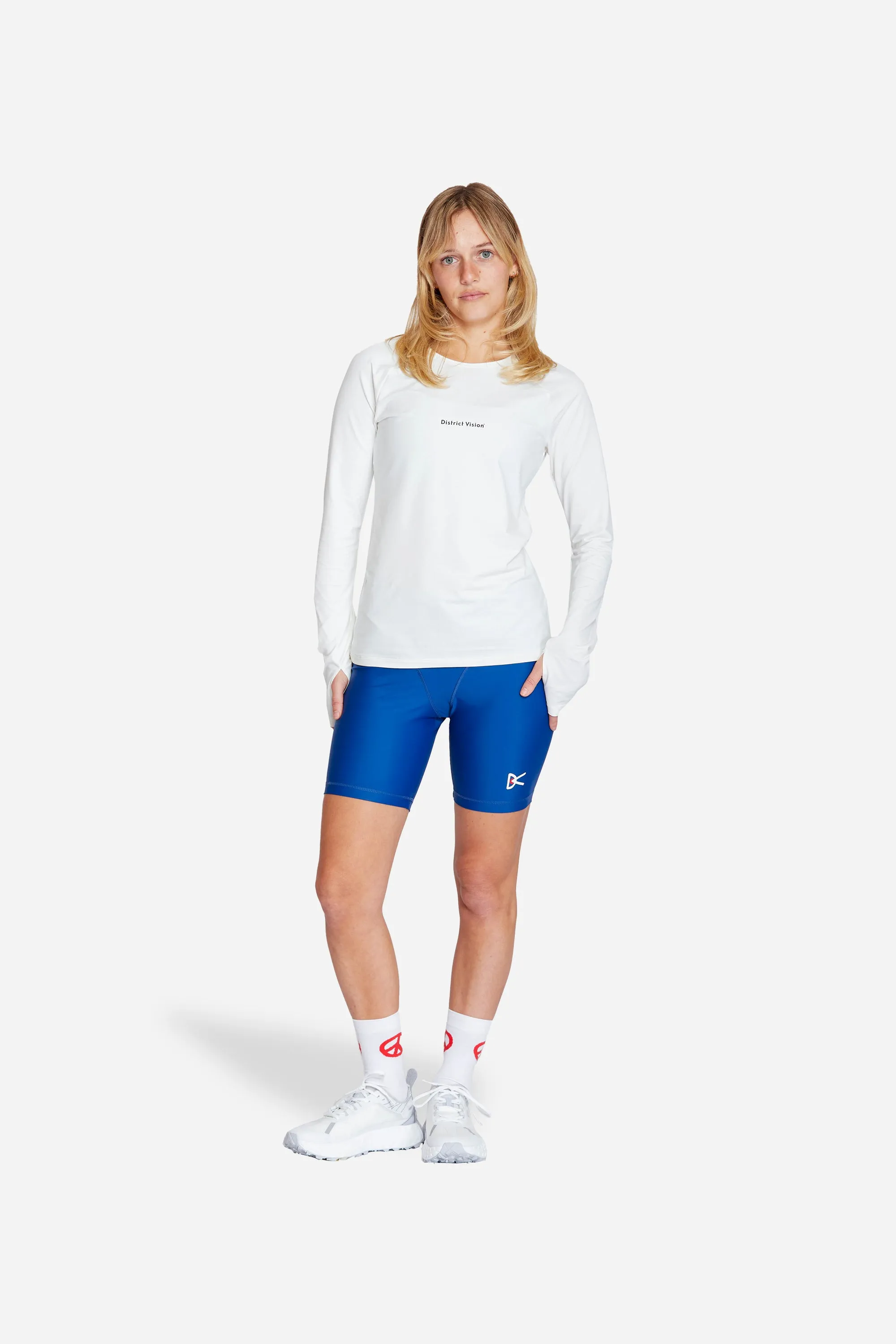 W Deva Long Sleeve Tee Lunar White