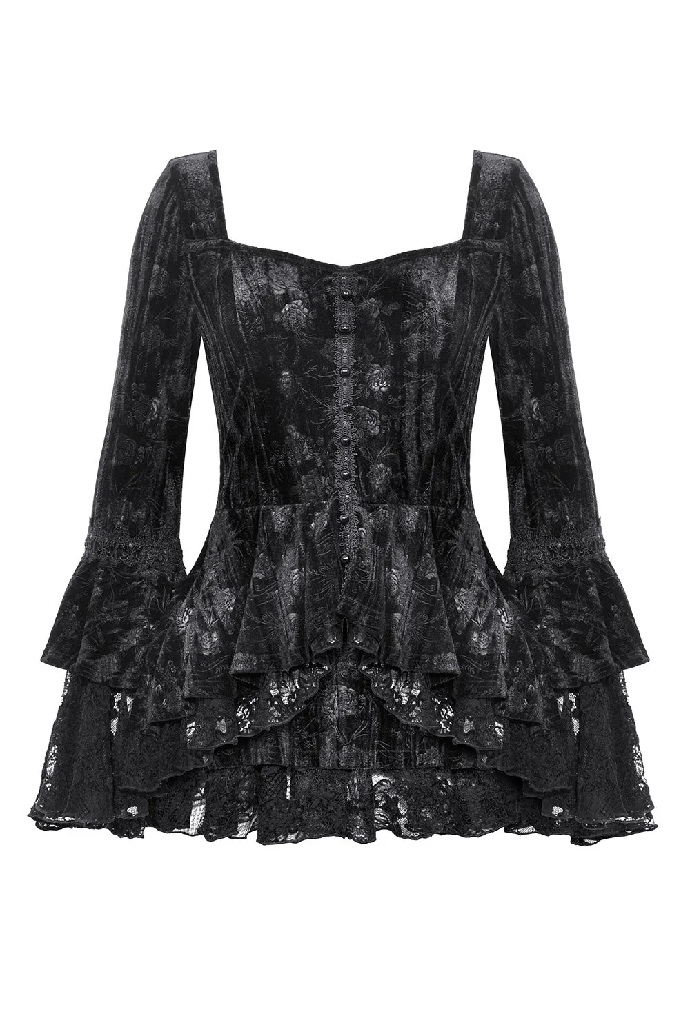 Weeping Willow Gothic Top