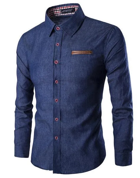 West Louis™ Business Luxury Cotton Shirt
