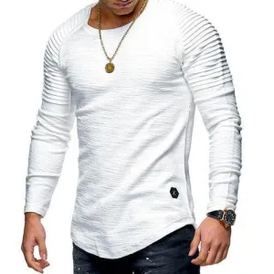 West Louis™ Fold Long Sleeves Hombre T-Shirt