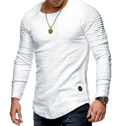 West Louis™ Fold Long Sleeves Hombre T-Shirt
