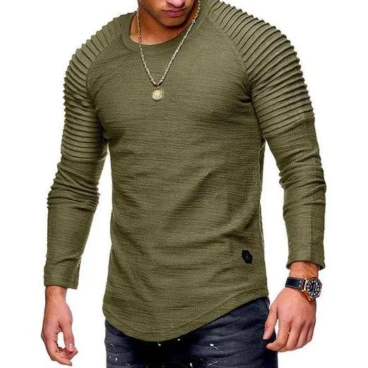 West Louis™ Fold Long Sleeves Hombre T-Shirt