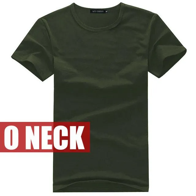 West Louis™ O-Neck Cotton T-Shirt