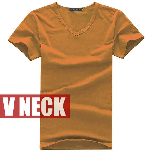 West Louis™ V-neck Cotton T-Shirt