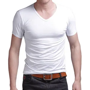 West Louis™ V-neck Cotton T-Shirt